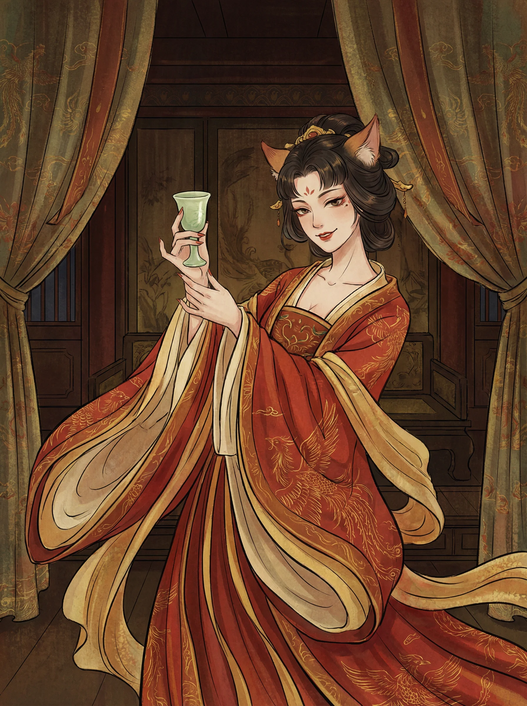 妲己 - 森林里的熊先生正在冬眠无打码 封神榜截教动漫角色